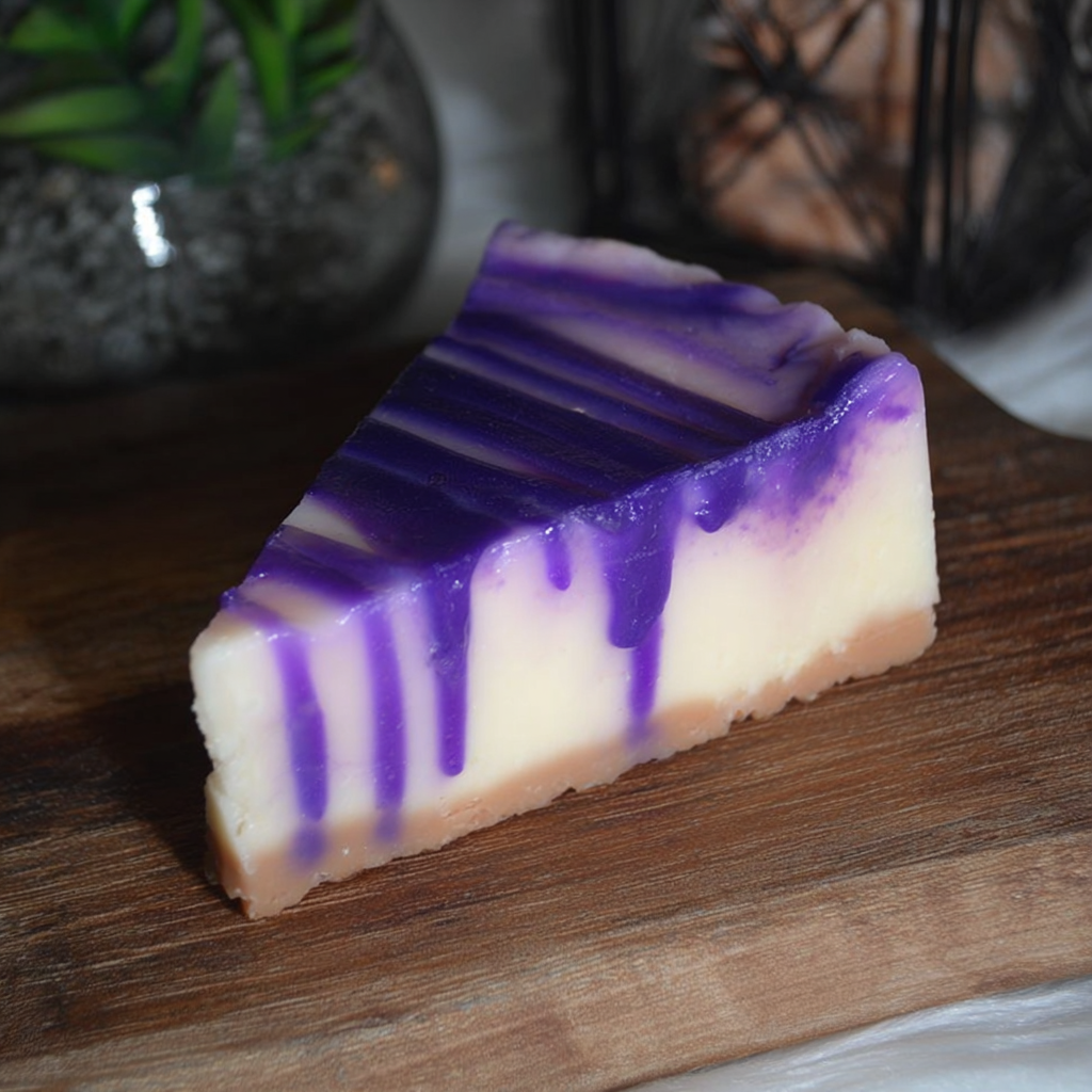 🍰 cheesecake soap bar